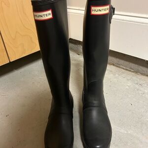 Hunter Classic Black Tall Boots